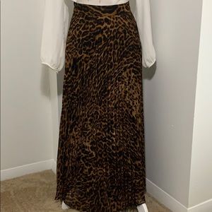 Ralph Lauren Maxi Skirt Leopard Print 6P